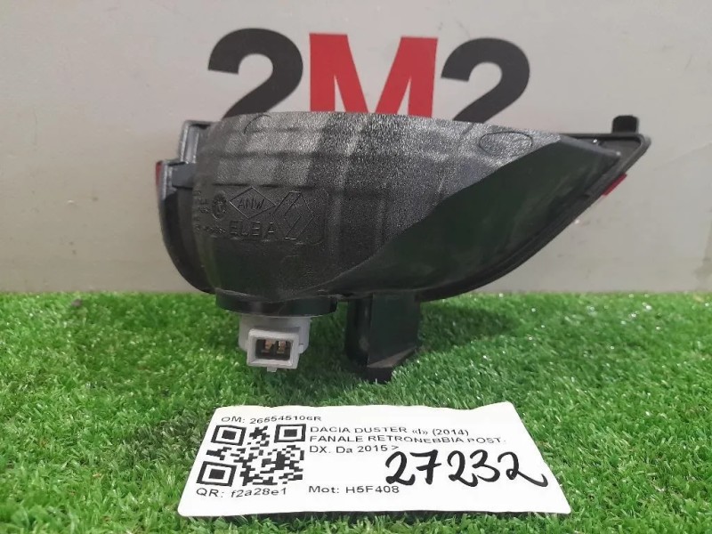 Fanale Retronebbia POST DX 265545106R Dacia Duster I 2014
