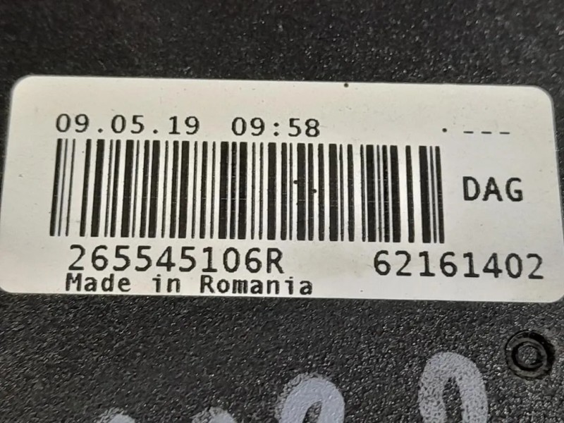 Fanale Retronebbia POST DX 265545106R Dacia Duster I 2014