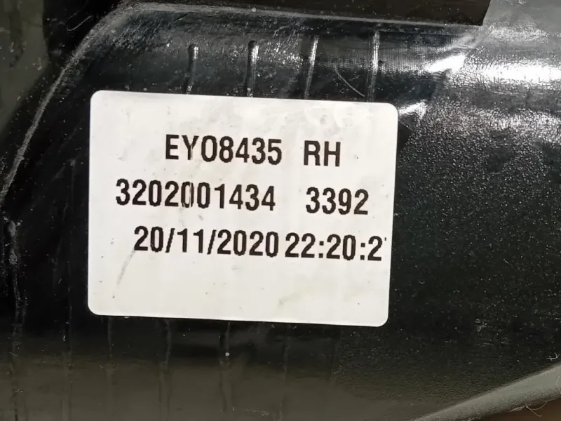 Fanale Retronebbia POST DX 3202001434 Fiat TIPO II 2016