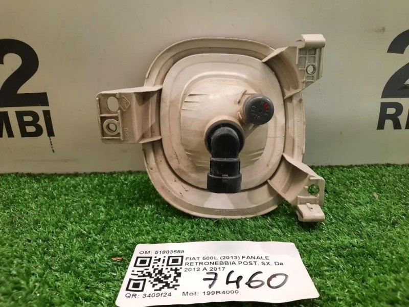 Fanale Retronebbia POST SX 51883589 Fiat 500L 2013