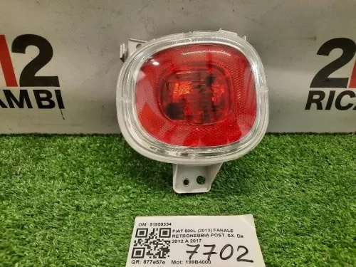 Fanale Retronebbia POST SX 51959334 Fiat 500L 2013
