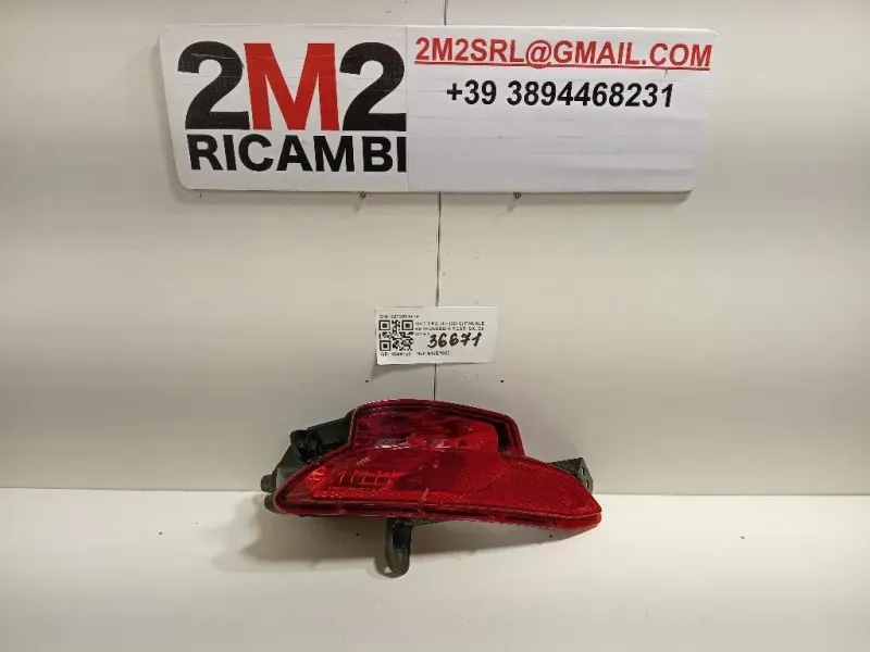 Fanale Retronebbia POST SX 3202001414 Fiat TIPO II 2016