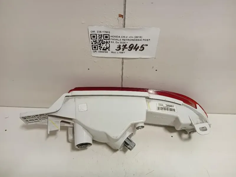Fanale Retronebbia POST SX 236-17602 Honda CR-V V 2018
