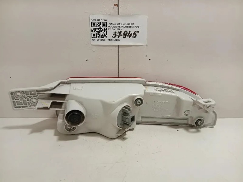Fanale Retronebbia POST SX 236-17602 Honda CR-V V 2018