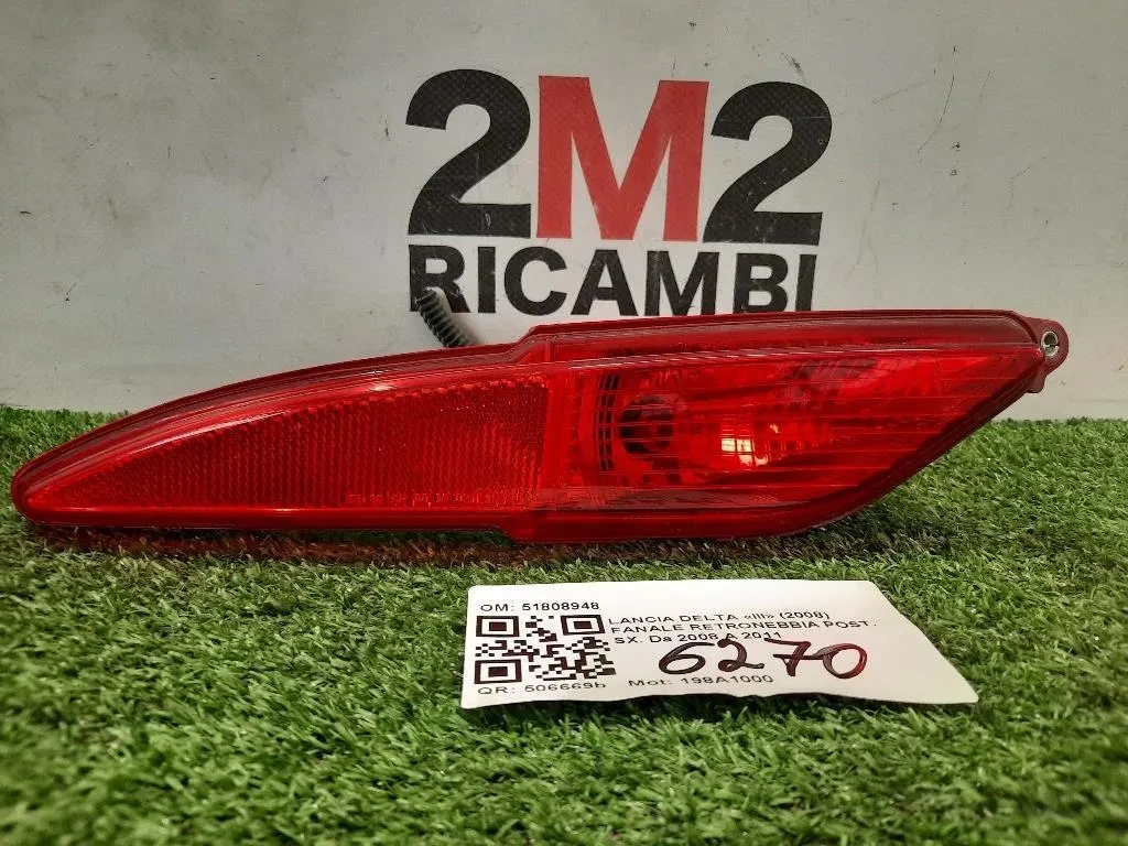 Fanale Retronebbia POST SX 51808948 Lancia Delta III 2008