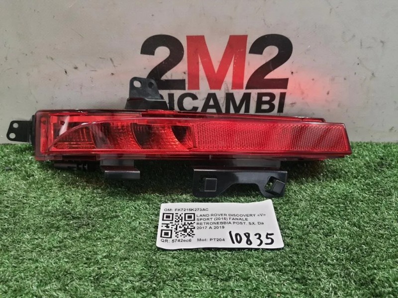 Fanale Retronebbia POST SX FK7215K273AC Land Rover Discovery V Sport 2015
