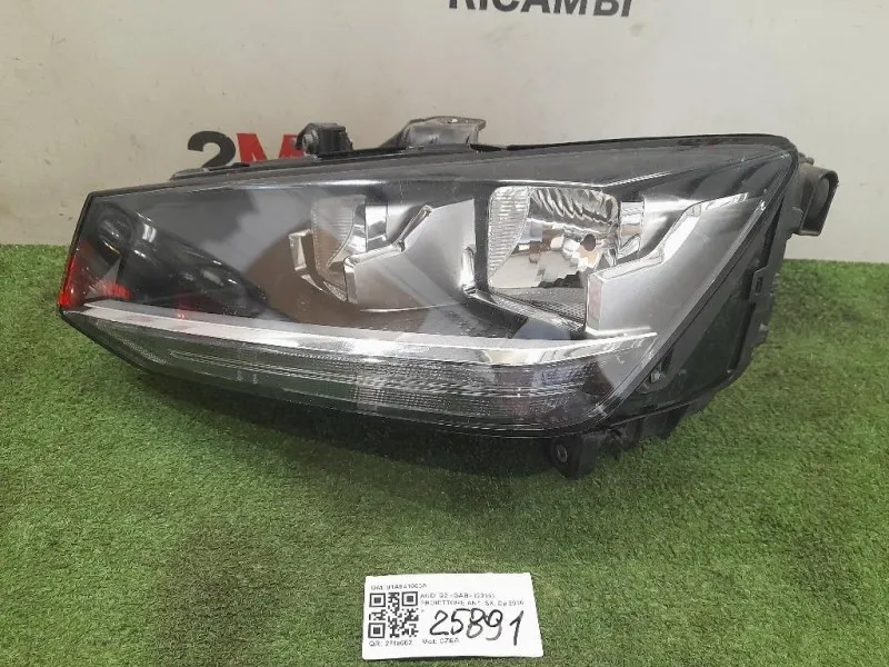 Proiettore ANT SX 81A941003A Audi Q2 GAB 2016