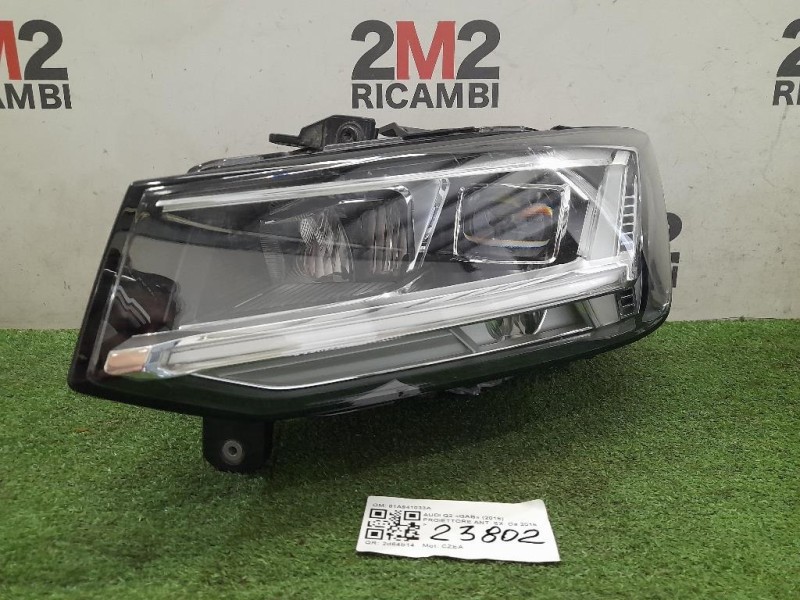 Proiettore ANT SX 81A941033A Audi Q2 GAB 2016