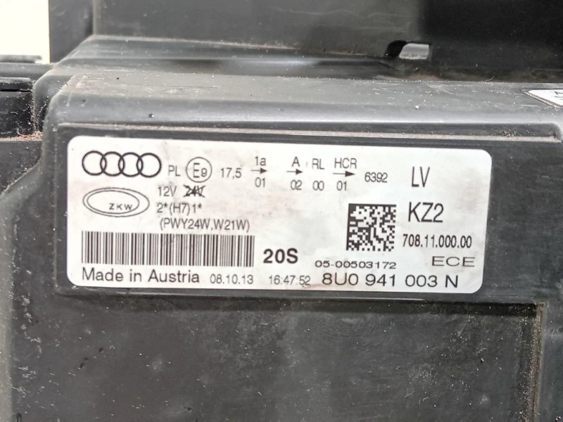 Proiettore ANT SX 8U0 941 003 N Audi Q3 8UG 2015