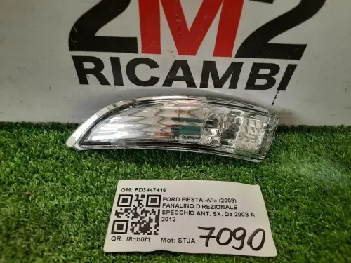 Fanalino Direzionale Specchio ANT SX FD3447416 Ford Fiesta VI 2008