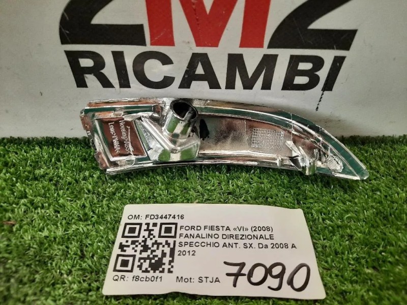 Fanalino Direzionale Specchio ANT SX FD3447416 Ford Fiesta VI 2008
