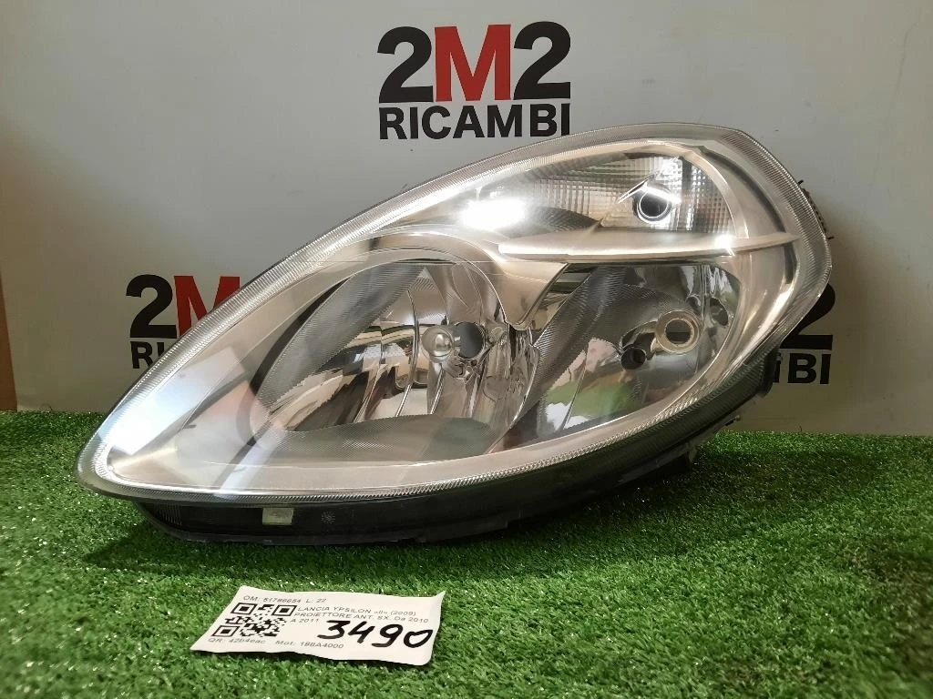 Proiettore ANT SX 51786654 Lancia Ypsilon II 2009