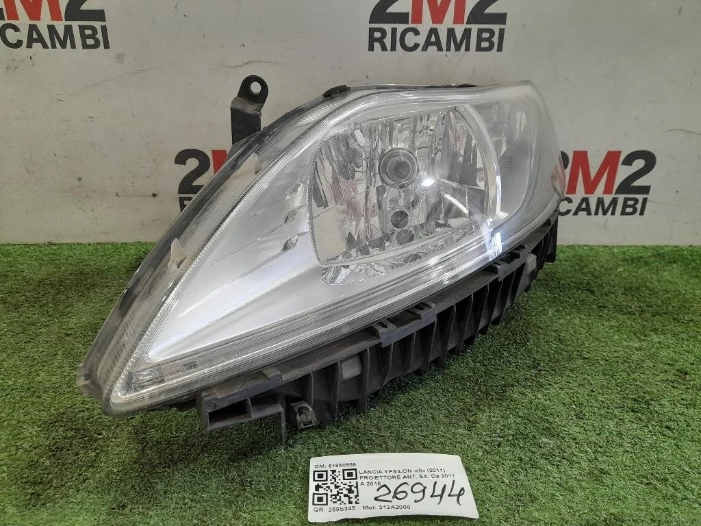Proiettore ANT SX 51850559 Lancia Ypsilon III 2011