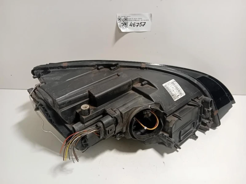 Proiettore ANT SX 8J0 941 003 N DANNI IN FOTO Audi TT 8J3 2010