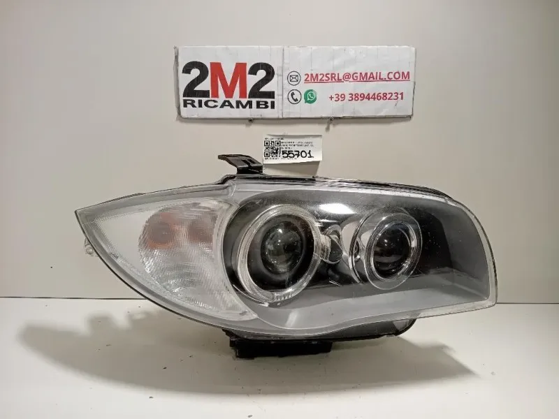 Proiettore ANT SX 63117181293 Bmw Serie 1 E82 Coupe 2005