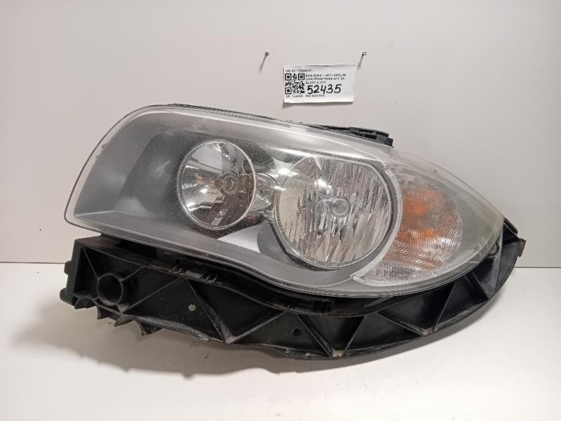 Proiettore ANT SX 6311724965101 Bmw Serie 1 E87 Berlina 2005