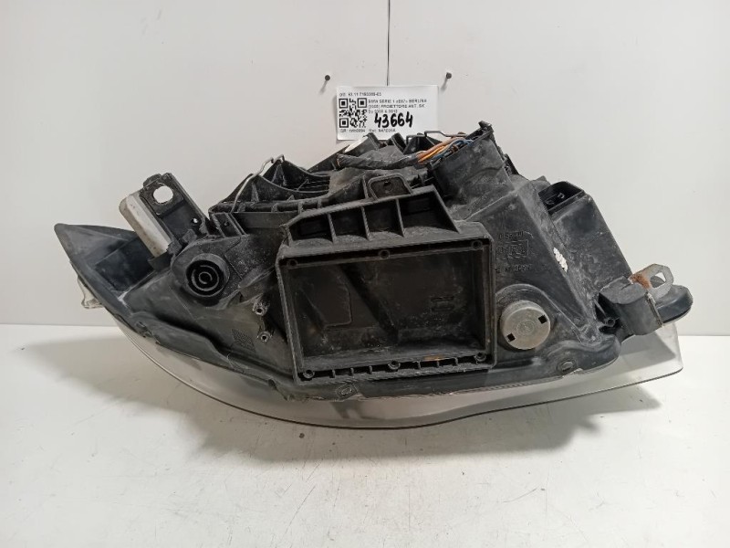 Proiettore ANT SX 6311 7193389-03 Bmw Serie 1 E87 Berlina 2005