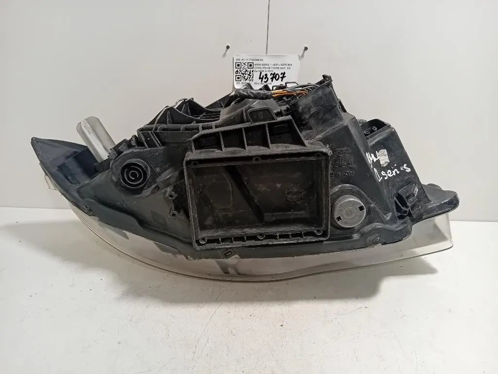 Proiettore ANT SX 6111 7193389-02 Bmw Serie 1 E87 Berlina 2005