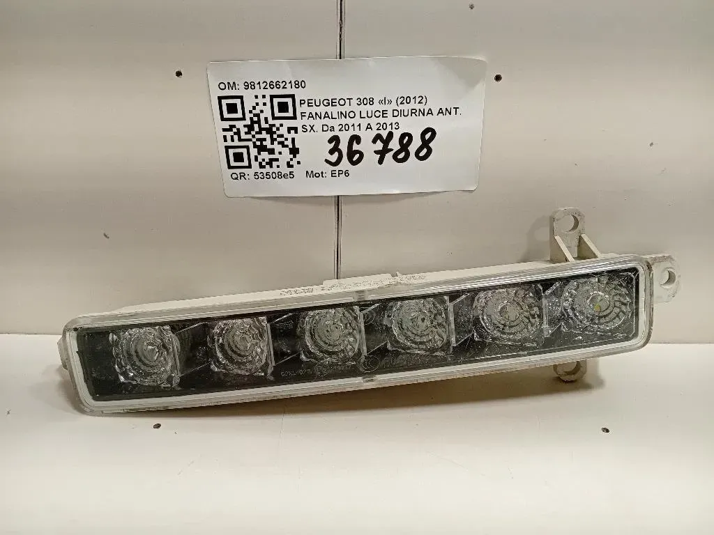 Fanalino LUCE Diurna ANT SX 9812662180 Peugeot 308 I 2012