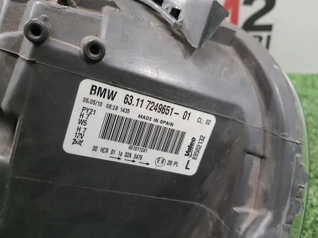 Proiettore ANT SX 63117249651 Bmw Serie 1 E87 Berlina 2005