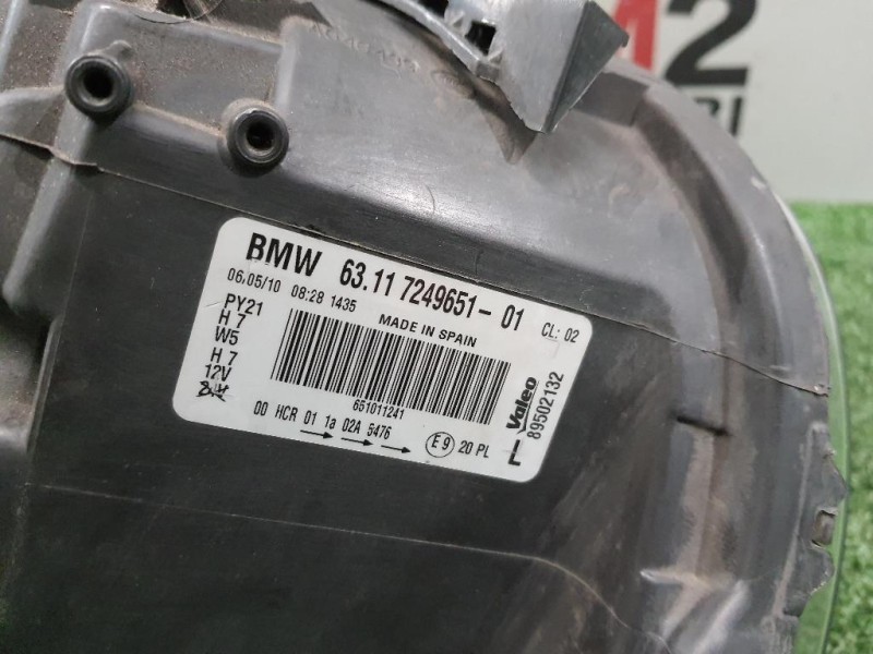 Proiettore ANT SX 63117249651 Bmw Serie 1 E87 Berlina 2005