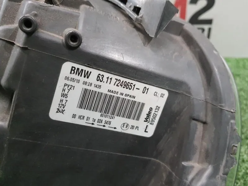 Proiettore ANT SX 63117249651 Bmw Serie 1 E87 Berlina 2005