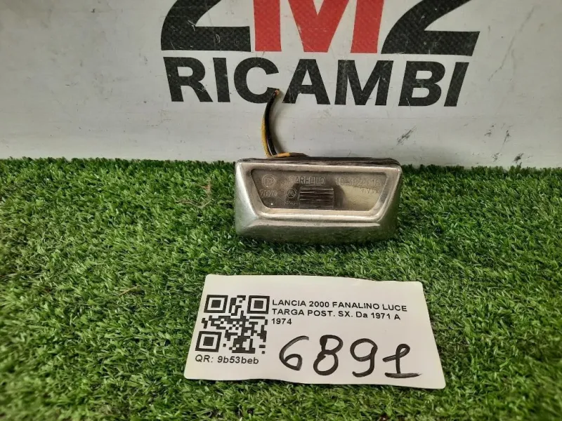 Fanalino LUCE Targa POST SX 10382016 Lancia 2000