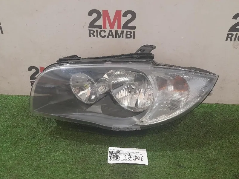 Proiettore ANT SX 63126924485 Bmw Serie 1 E87 Berlina 2005