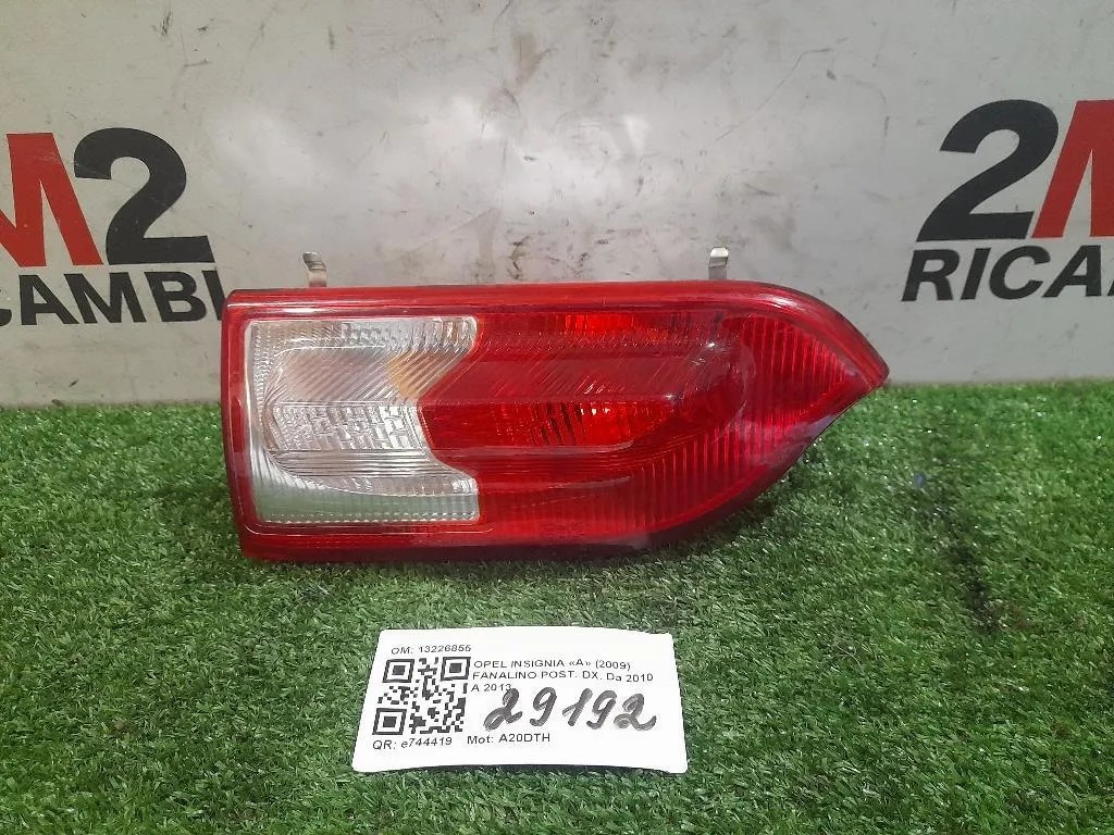 Fanalino POST DX 13226855 Opel Insignia A 2009