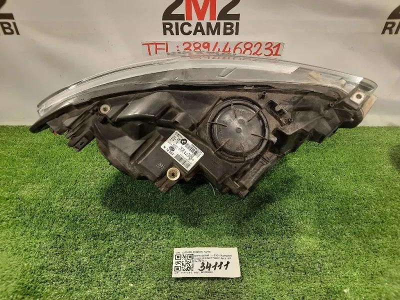 Proiettore ANT SX 7229695-08 BMW FARO Bmw Serie 1 F20 Berlina 2012