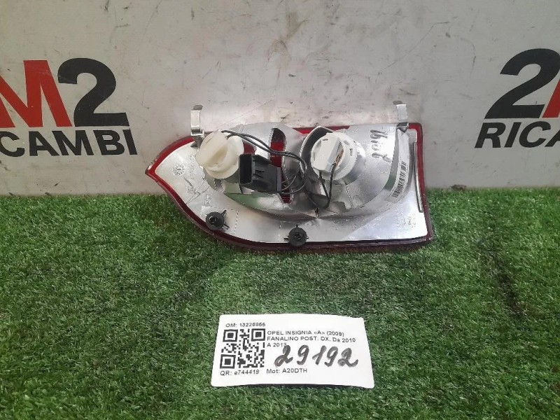 Fanalino POST DX 13226855 Opel Insignia A 2009