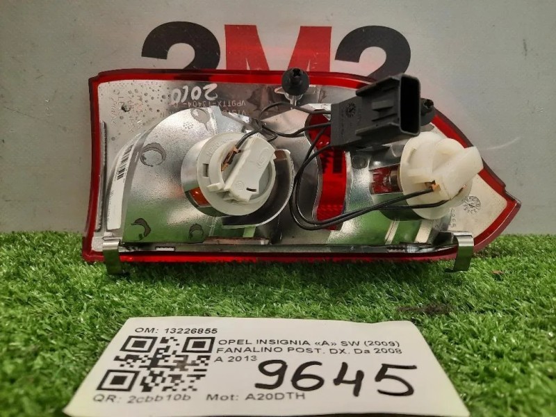 Fanalino POST DX 13226855 Opel Insignia A SW 2009