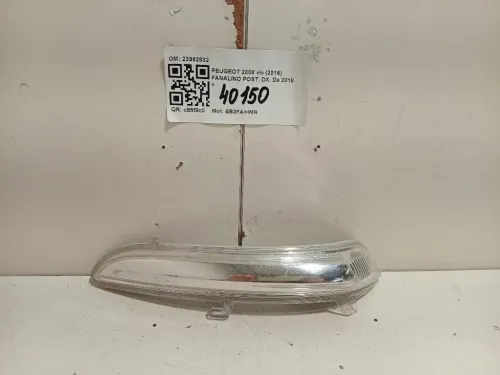 Fanalino POST DX 23962832 Peugeot 2008 I 2016