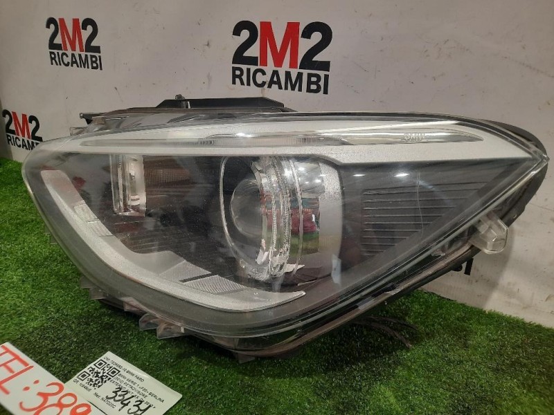 Proiettore ANT SX 7229693-10 BMW FARO Bmw Serie 1 F20 Berlina 2012