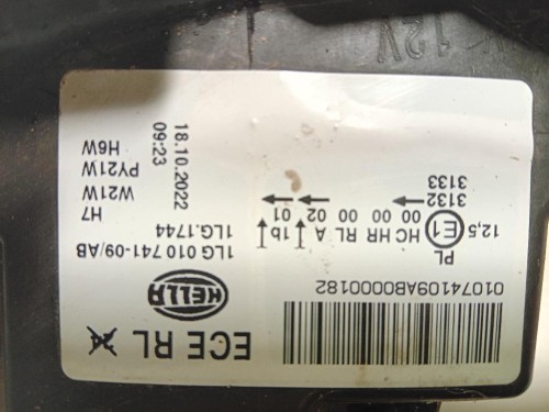 Proiettore ANT SX 1LG 010 741-09 AB F20 Bmw Serie 1 F20 Berlina 2012