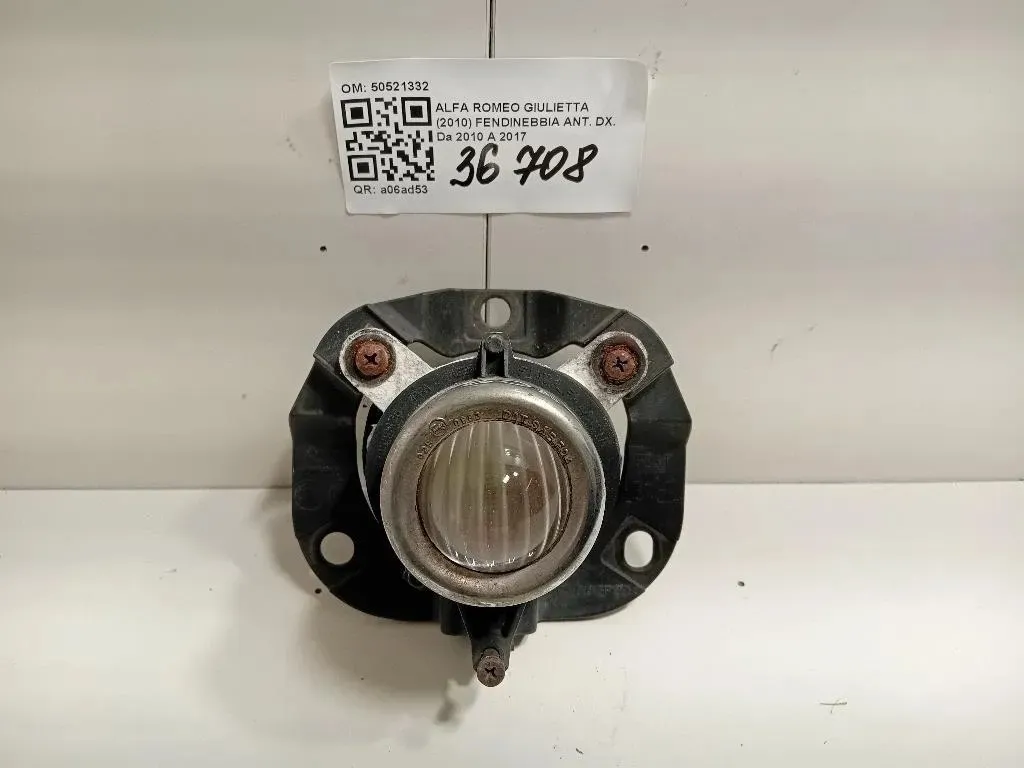 Fendinebbia ANT DX 50521332 Alfa Romeo Giulietta 2010