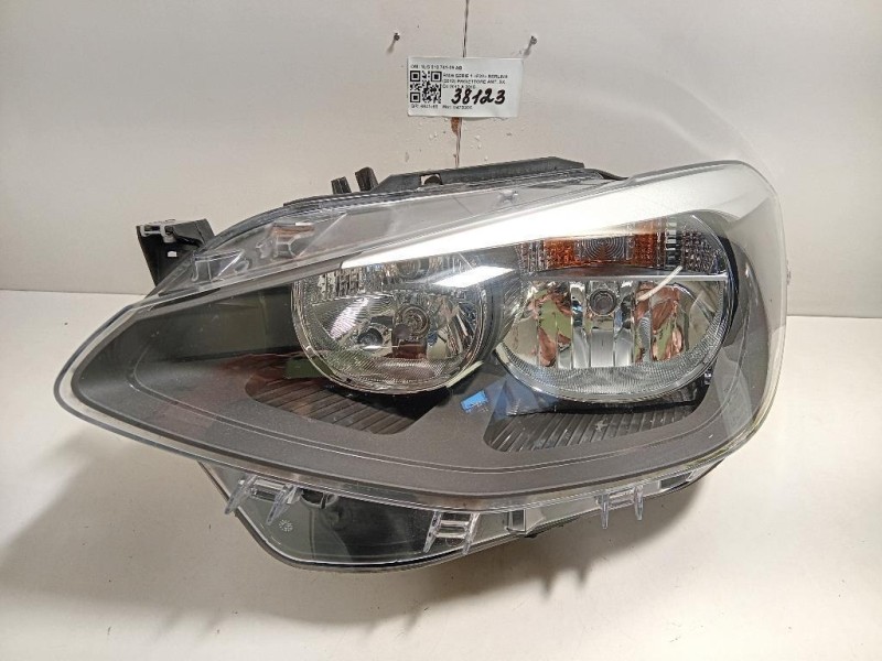 Proiettore ANT SX 1LG 010 741-09 AB F20 Bmw Serie 1 F20 Berlina 2012