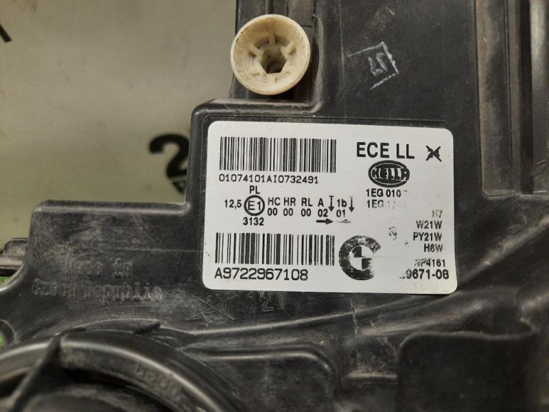 Proiettore ANT SX 63117229671 Bmw Serie 1 F20 Berlina 2012