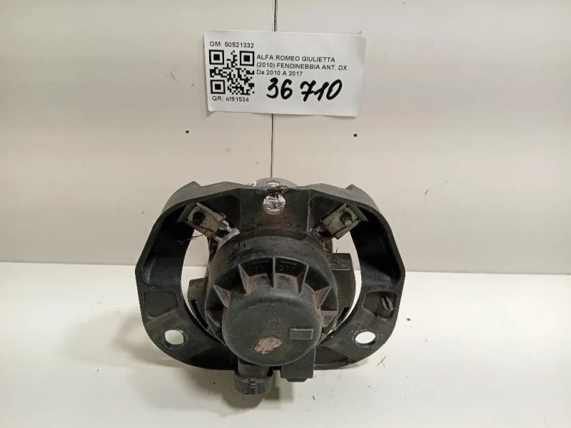 Fendinebbia ANT DX 50521332 Alfa Romeo Giulietta 2010