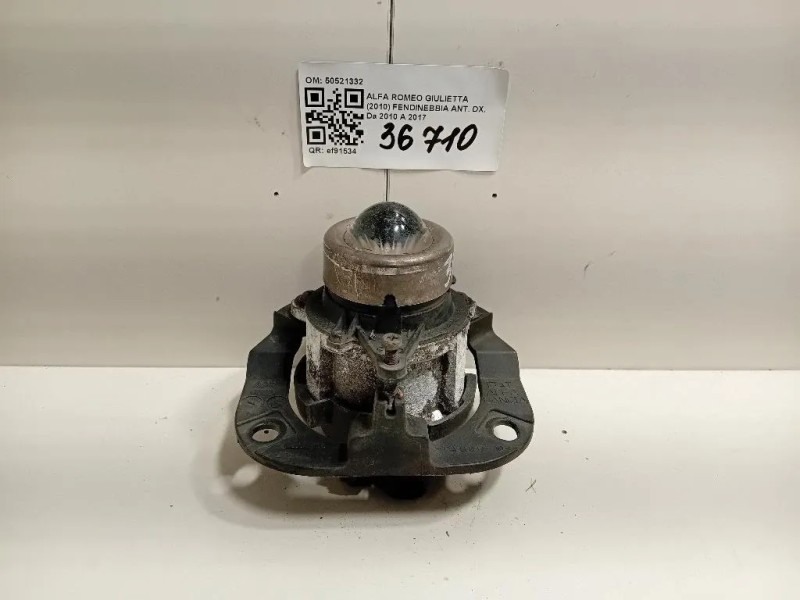 Fendinebbia ANT DX 50521332 Alfa Romeo Giulietta 2010