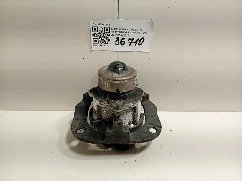 Fendinebbia ANT DX 50521332 Alfa Romeo Giulietta 2010