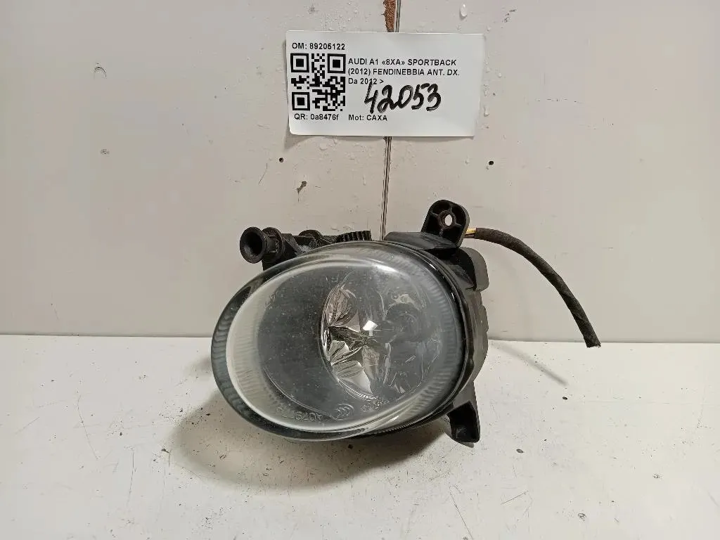 Fendinebbia ANT DX 89205122 Audi A1 8XA Sportback 2012
