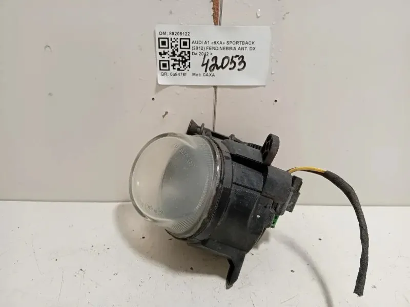 Fendinebbia ANT DX 89205122 Audi A1 8XA Sportback 2012