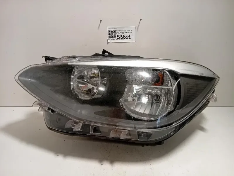 Proiettore ANT SX 7229685-08 Bmw Serie 1 F20 Berlina 2012