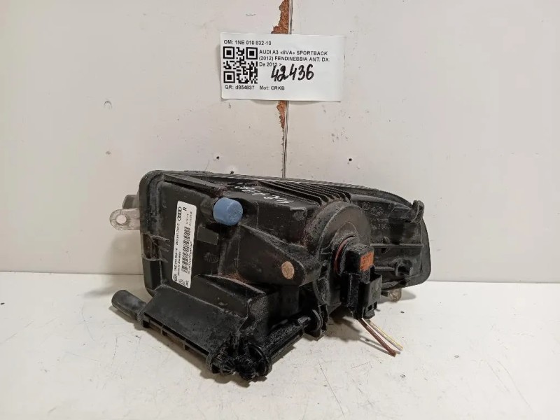 Fendinebbia ANT DX 1NE 010 832-10 Audi A3 8VA Sportback 2012
