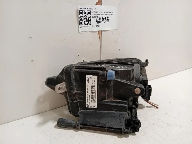 Fendinebbia ANT DX 1NE 010 832-10 Audi A3 8VA Sportback 2012