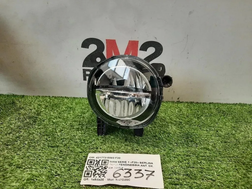 Fendinebbia ANT DX 63177315560 F30 Bmw Serie 1 F20 Berlina 2012