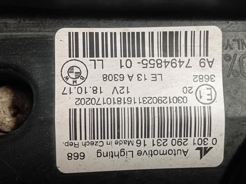 Proiettore ANT SX 7494855-01 Bmw Serie 2 F45 Active Tourer 2014