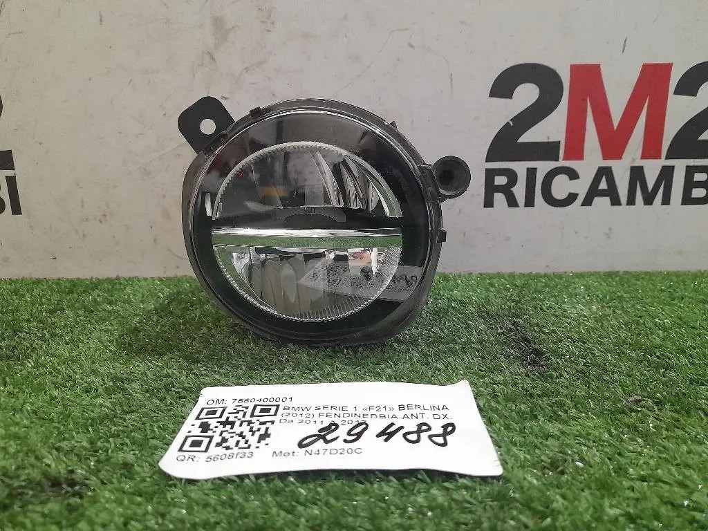 Fendinebbia ANT DX 7560400001 Bmw Serie 1 F21 Berlina 2012