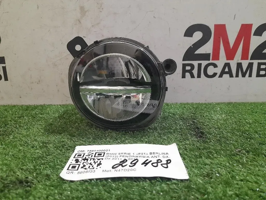 Fendinebbia ANT DX 7560400001 Bmw Serie 1 F21 Berlina 2012